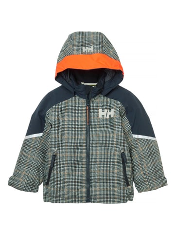 Helly Hansen Winterjacke "Legend" in Dunkelblau/ Hellbraun