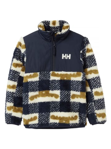 Helly Hansen Fleece trui "Champ" donkerblauw/lichtbruin