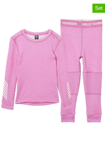 Helly Hansen 2-delige functionele ondergoedset lichtroze