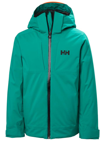 Helly Hansen Kurtka narciarska "Alpha" w kolorze zielonym