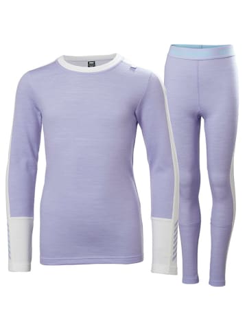 Helly Hansen 2tlg. Funktionswäsche-Set in Lila