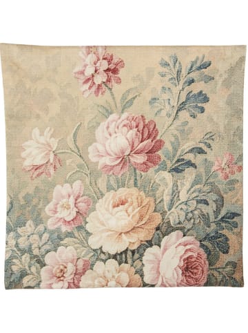Clayre & Eef Kissenhülle in Beige/ Rosa - (L)45 x (B)45 cm