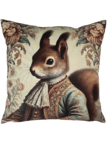 Clayre & Eef Kissenhülle in Hellbraun - (L)45 x (B)45 cm