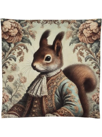 Clayre & Eef Kissenhülle in Hellbraun - (L)45 x (B)45 cm