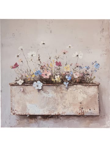 Clayre & Eef Druk artystyczny ze wzorem - 36 x 36 cm