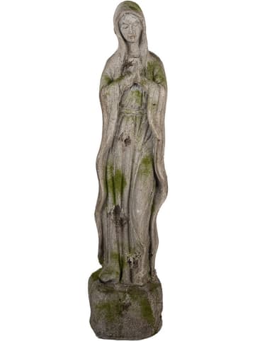 Clayre & Eef Dekofigur "Marienbild" in Grau - (H)67 x  Ø 15 cm
