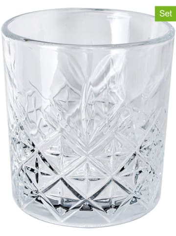 Clayre & Eef 6er-Set: Trinkgläser - 320 ml