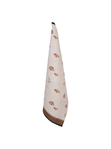Clayre & Eef Theedoek beige/lichtbruin - (L)70 x (B)50 cm