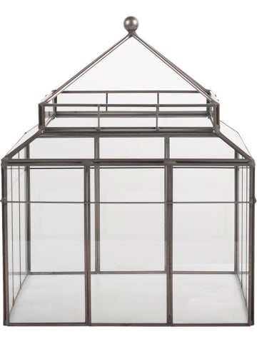 Clayre & Eef Decohuis grijs/lichtbruin - (B)21 x (H)32 x (D)21 cm