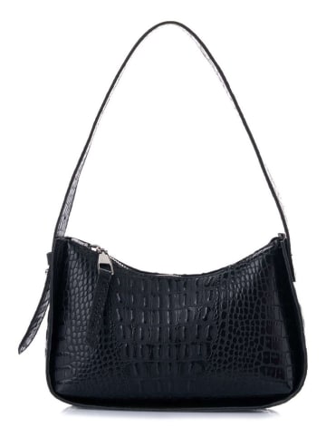 Lucky Bees Schultertasche in Schwarz - (B)23 x (H)15 x (T)7 cm