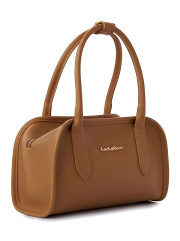 Lucky Bees Henkeltasche in Hellbraun - (B)28 x (H)16 x (T)11 cm