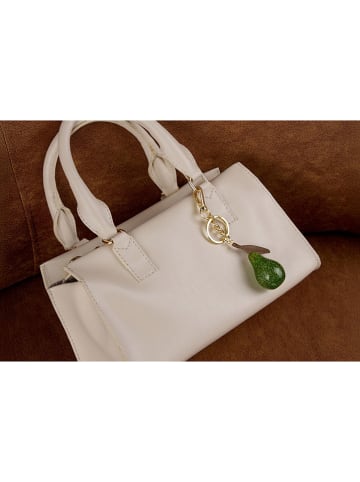 Lucky Bees Zawieszka w kolorze złoto-zielonym