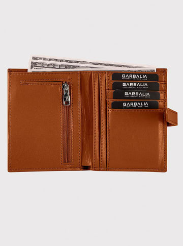 Lucky Bees Portfel w kolorze jasnobrązowym - 12 x 10 x 1,5 cm