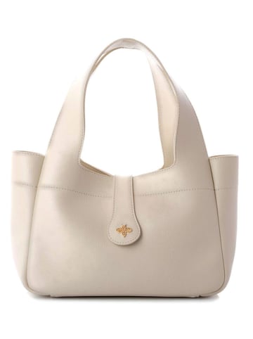 Lucky Bees Schultertasche in Beige - (B)32 x (H)21 x (T)12 cm
