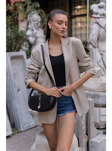 Lucky Bees Umhängetasche in Schwarz - (B)26 x (H)20 x (T)10 cm