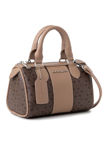 Vince Camuto Henkeltasche in Braun/ Beige - (B)21 x (H)13 x (T)13 cm