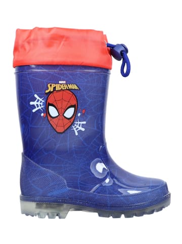 Marvel Gummistiefel in Dunkelblau/ Rot
