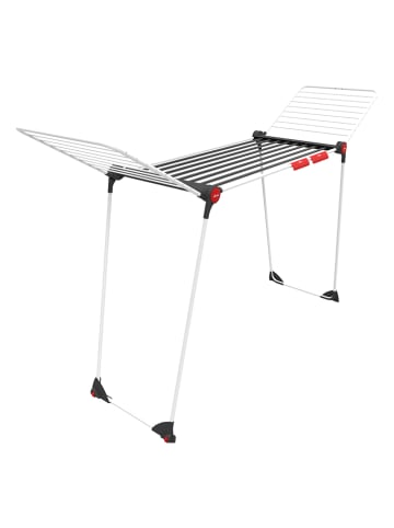 Vileda Suszarka "Soft Care Plus" w kolorze biało-czarnym na pranie - 215 x 128 x 56 cm