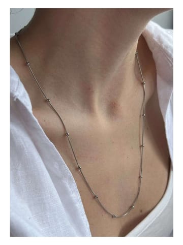 Lodie Silver Zilveren ketting met sierelementen - (L)60 cm