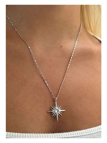 Lodie Silver Naszyjnik z elementem ozdobnym - dł. 50 cm