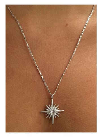 Lodie Silver Naszyjnik z elementem ozdobnym - dł. 50 cm