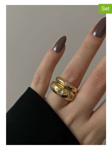 Lodie Silver 2er-Set: Ringe