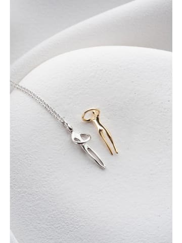 Lodie Silver Zilveren ketting met sierelement - (L)42 cm