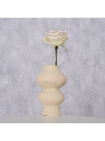 Boltze Vase ''Barbera'' in Creme - (H)17 cm