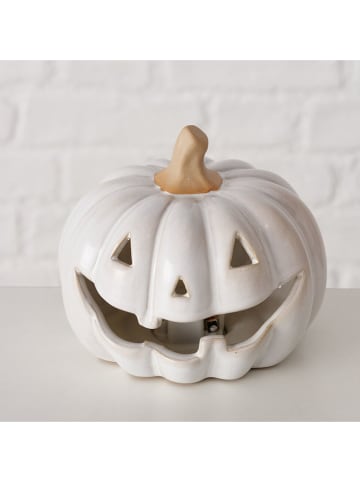 Boltze Decoledobject "Monty" crème - (H)9 x Ø 10,5 cm