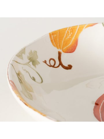 Boltze Miska "Ambera" w kolorze biało-pomarańczowym - Ø 20,7 cm