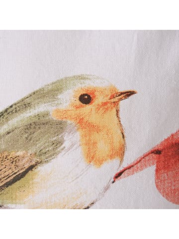 Boltze Kissen ''Kehly'' in Weiß/ Grün - (L)45 x (B)45 cm