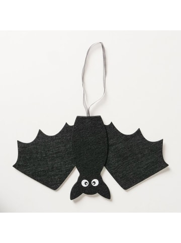 Boltze Zawieszka dekoracyjna "Batu" w kolorze czarnym - wys. 21 cm