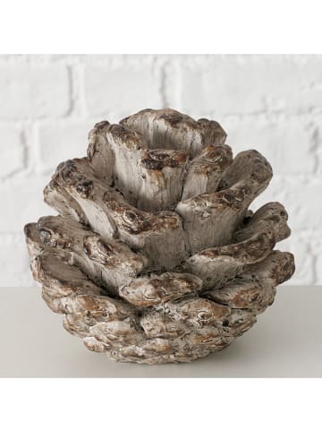 Boltze Dekoracja "Modena" w kolorze brązowym - wys. 14,5 x Ø 15,5 cm