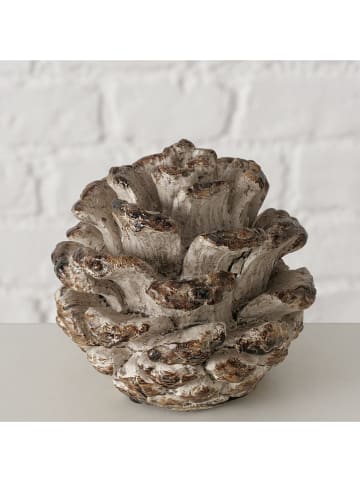 Boltze Dekoracja "Modena" w kolorze brązowym - wys. 10,3 x Ø 11 cm