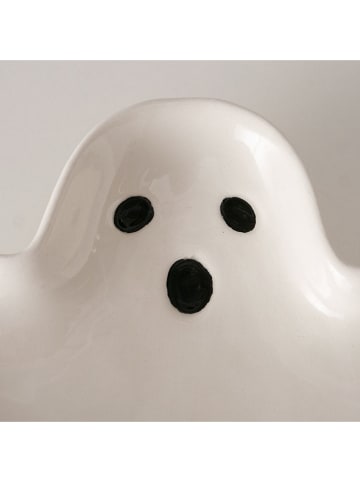 Boltze Talerz "Spooks" w kolorze białym do serwowania - 20 x 16 cm