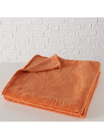 Boltze Wohndecke ''Arkki'' in Orange - (L)160 x (B)130 cm