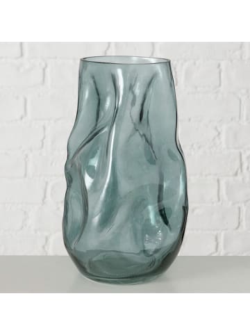 Boltze Wazon "Lojin" w kolorze zielonym - wys. 26 x Ø 16 cm