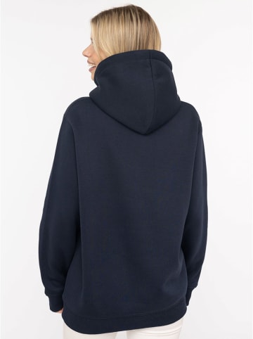 Zwillingsherz Hoodie "Lima" donkerblauw