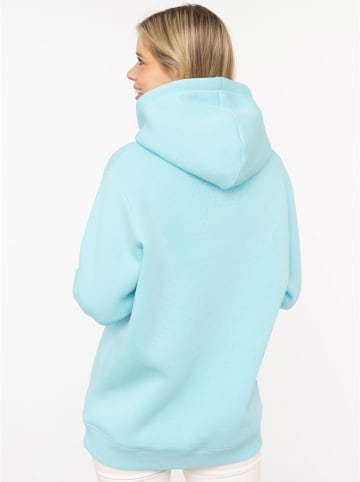 Zwillingsherz Bluza "Lima" w kolorze turkusowym