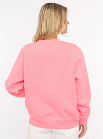 Zwillingsherz Sweatshirt "Wild and Free" lichtroze