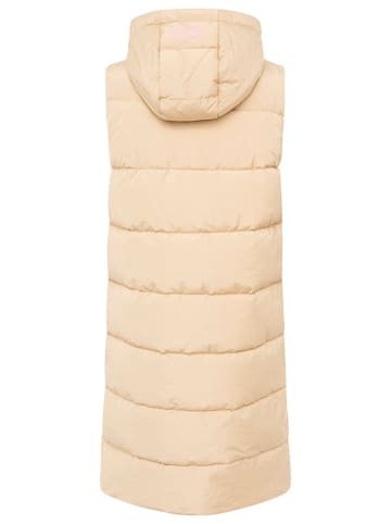 Zwillingsherz Steppweste "Wild Hearts" in Beige
