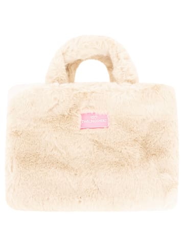 Zwillingsherz Torebka w kolorze kremowym - 33 x 23 cm