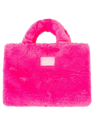 Zwillingsherz Henkeltasche in Pink - (B)33 x (H)23 cm