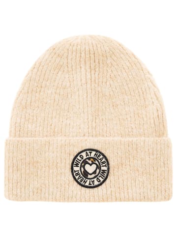 Zwillingsherz Muts "Wild at Heart" beige