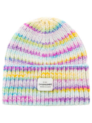 Zwillingsherz Muts "Rainbow" meerkleurig