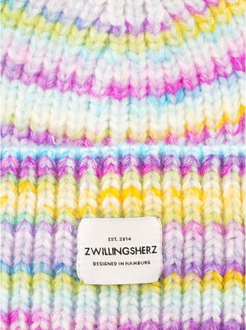 Zwillingsherz Muts "Rainbow" meerkleurig