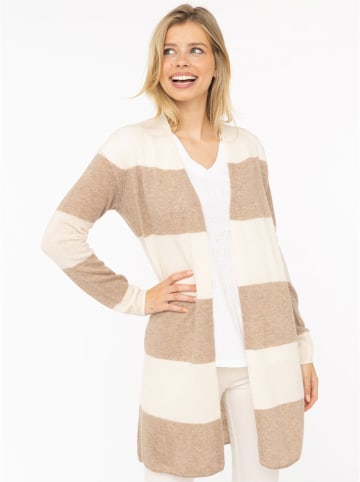 Zwillingsherz Cardigan in Creme/ Beige
