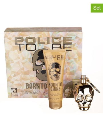 Police To Be 2tlg. Set: "To Be Born To Shine" - EdT und Duschgel