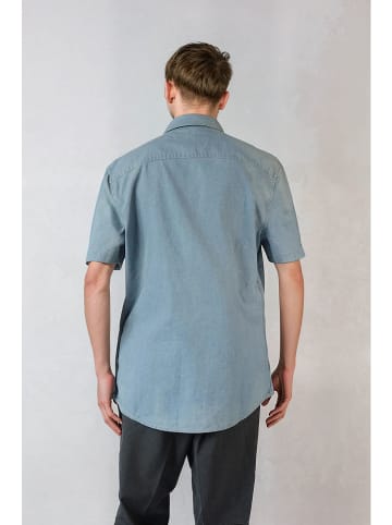 Marks & Spencer Hemd in Weiß/Burgunder