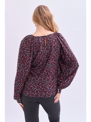 Marks & Spencer Bluse in Schwarz/ Bunt